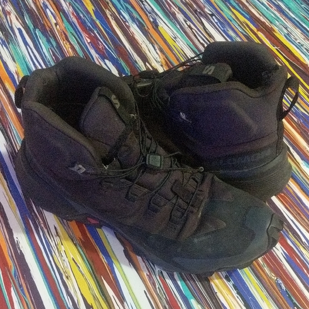 Salomon Black Outdoor Boots